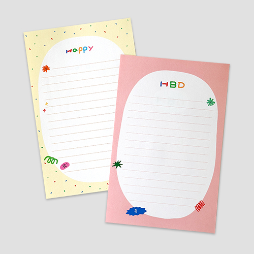 [ppp studio] HBD / Happy letter (3차입고)