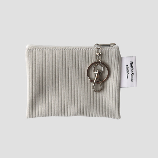 [낫더세임스튜디오] Mini keyring pouch - 먹구름 (재입고)