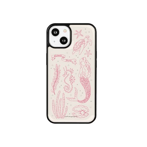 [whitepaper] mermaid diary pink case (재입고)