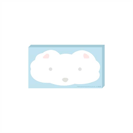 [후카후카스튜디오] 구름 쿠모 미니메모지