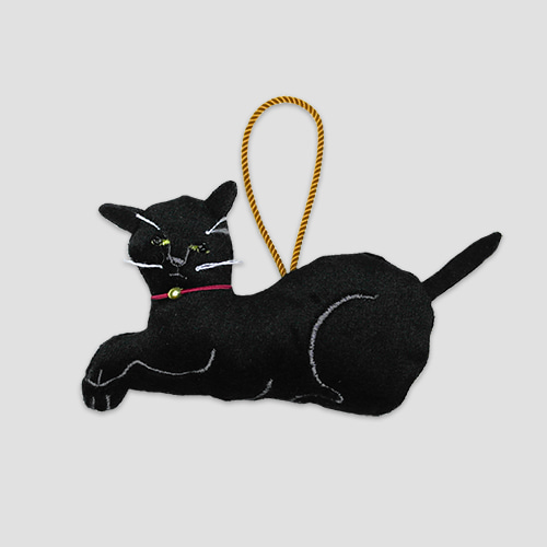 [더와일드] Ornament_black cat (재입고)