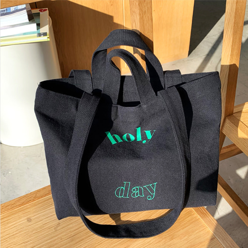 [ppp studio] holyday bag - black (마지막수량)