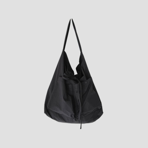 [projet] two pockets easy bag black (8차입고)