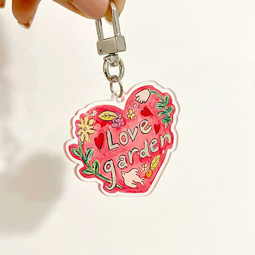 [희다가든] Love garden keyring (4차입고)