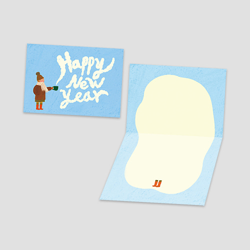 [a letter from] Happy new year card