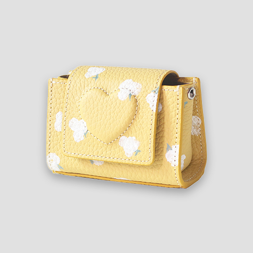 [케이크] shape of microbag - cotton flowers (with chain)