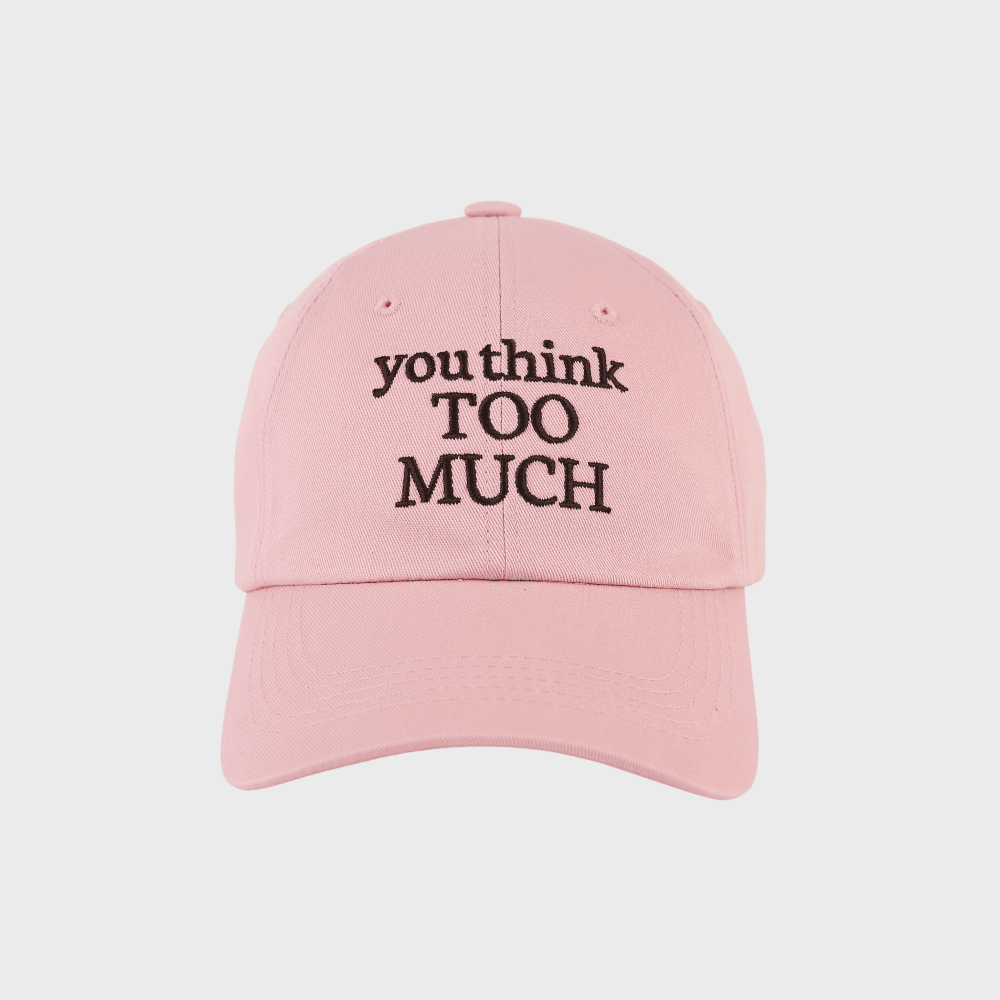 [도넛바이닐샵] you think TOO MUCH - pink