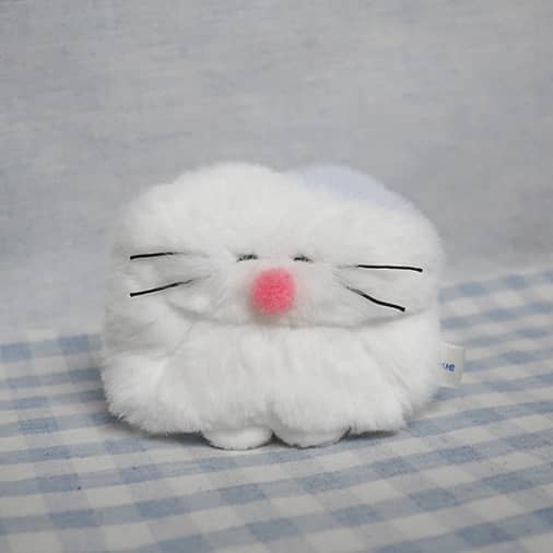 [우블루] 행복을 담은 나만의 고양이 편지 인형 키링 (재입고)