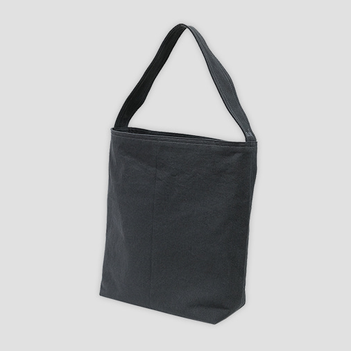 [noh] Basic bag - charcoal (L size)