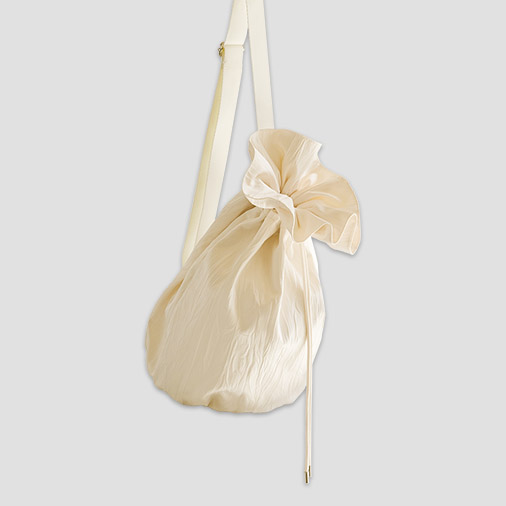 [올브스튜디오] Flower Bag_Cream