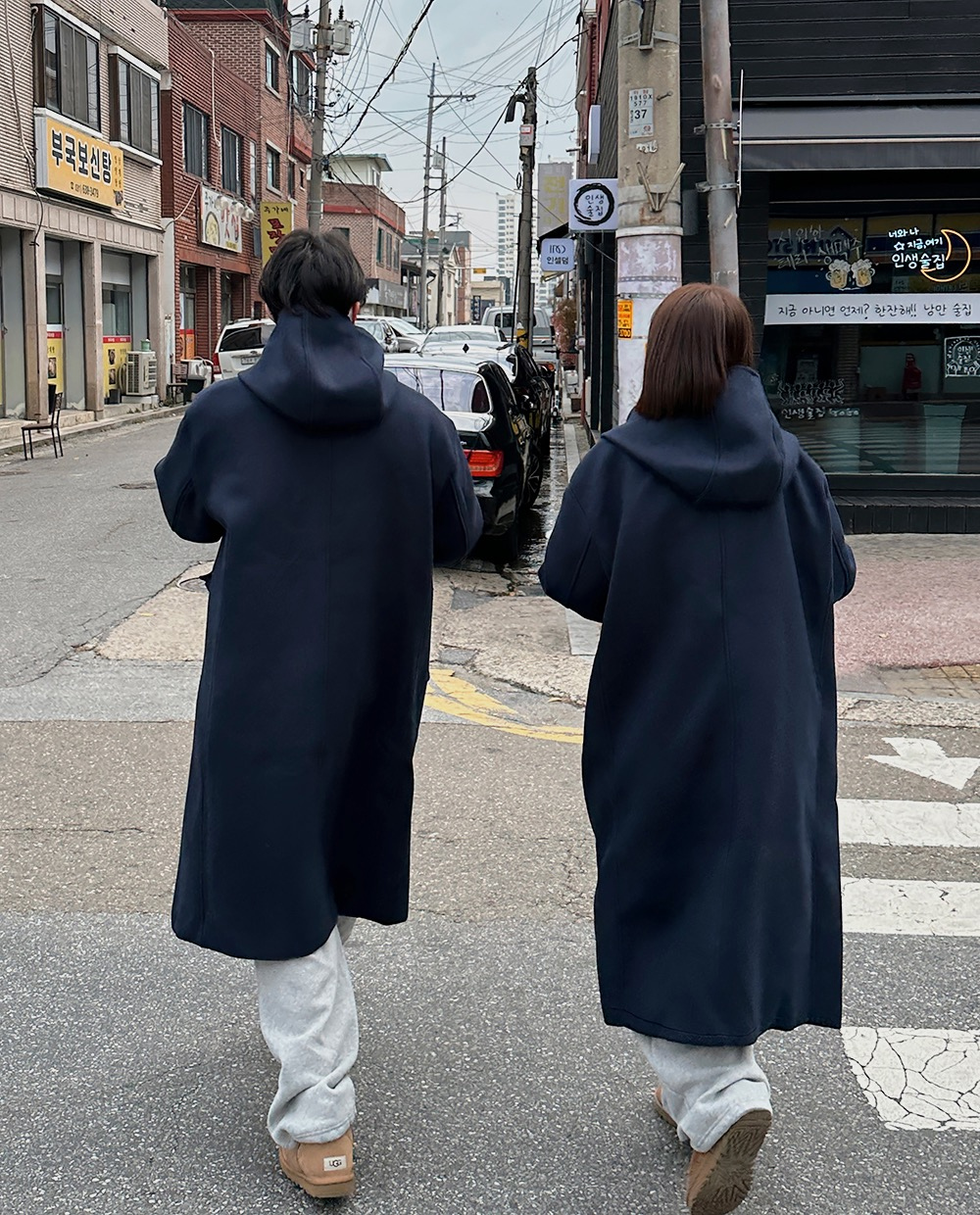 코트 모델 착용 이미지-S1L18