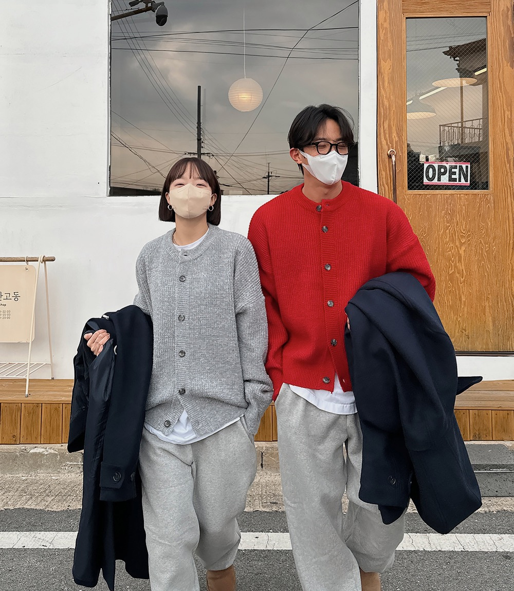 코트 모델 착용 이미지-S1L48