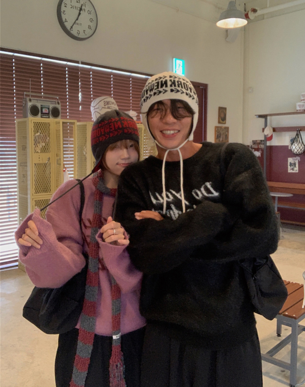 모자 모델 착용 이미지-S1L15