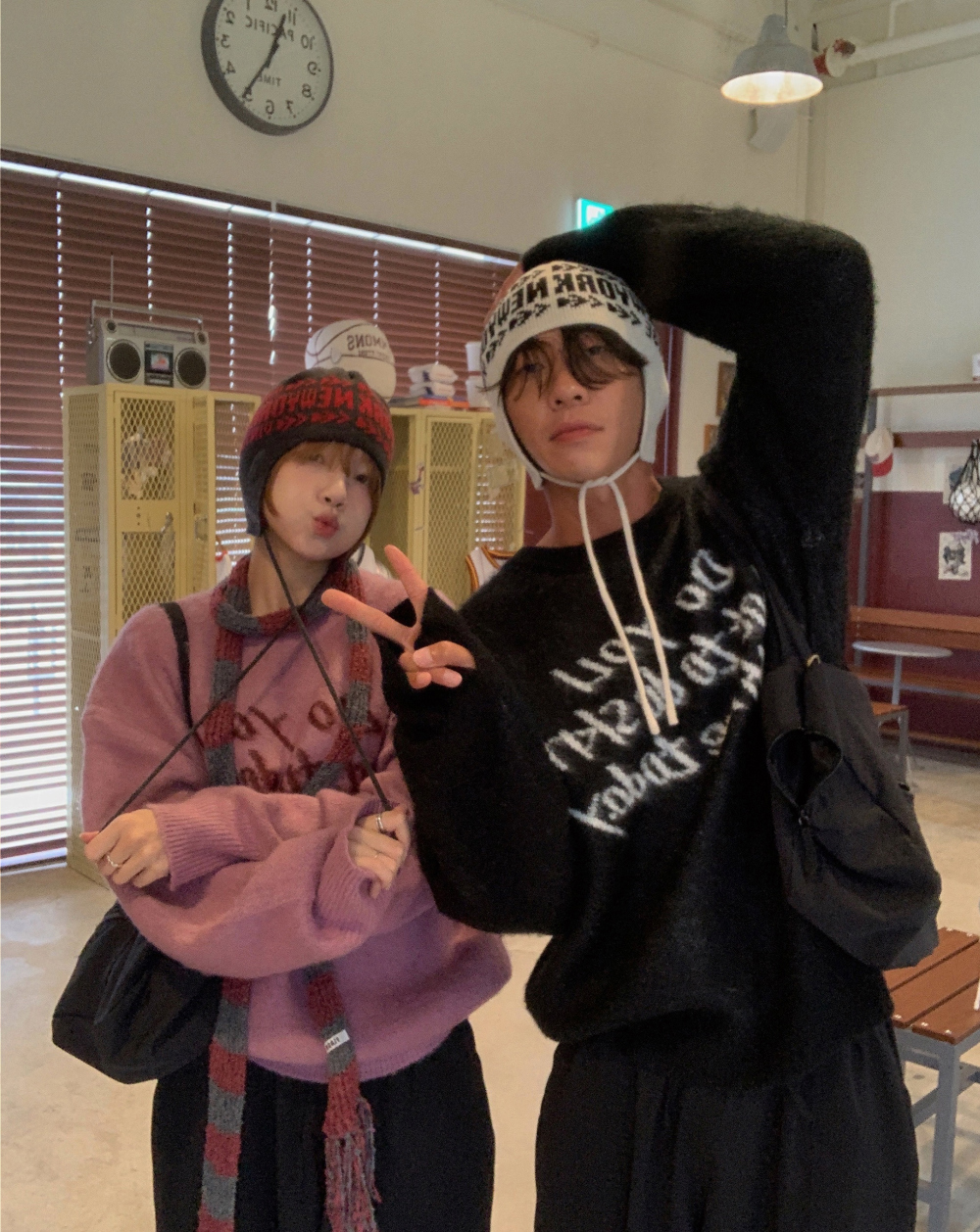 모자 모델 착용 이미지-S1L26