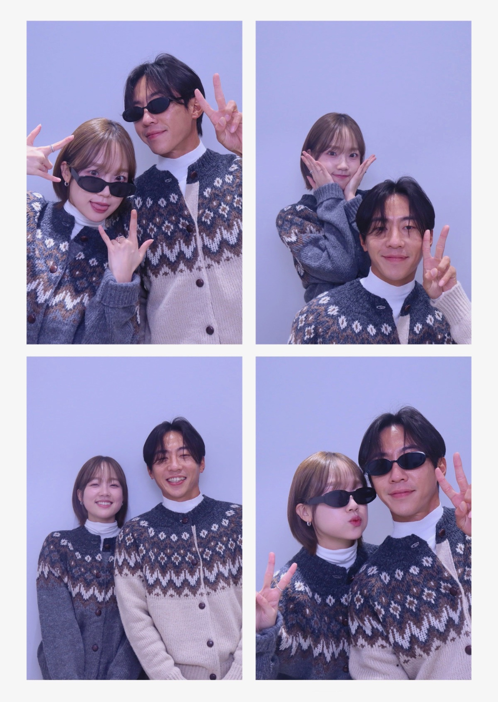 카디건 모델 착용 이미지-S1L68