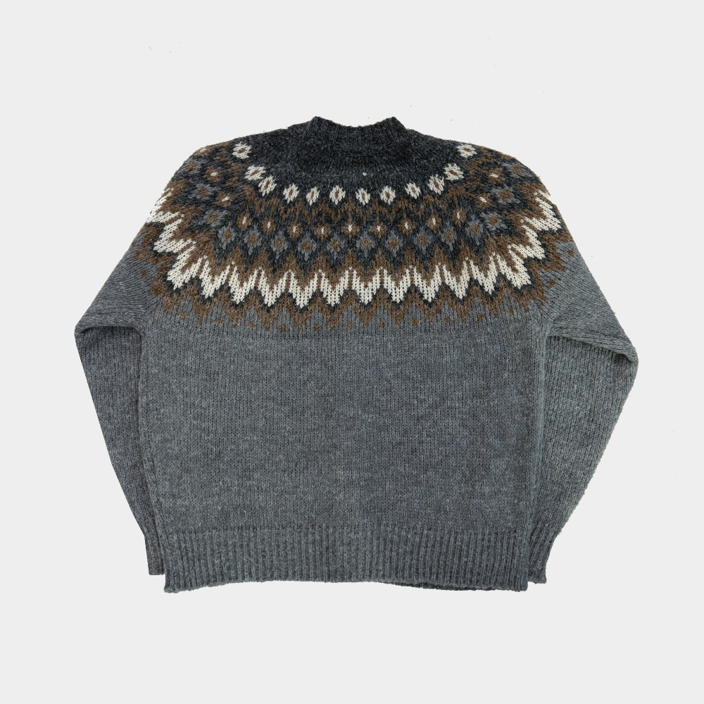 카디건 카키 색상 이미지-S1L21