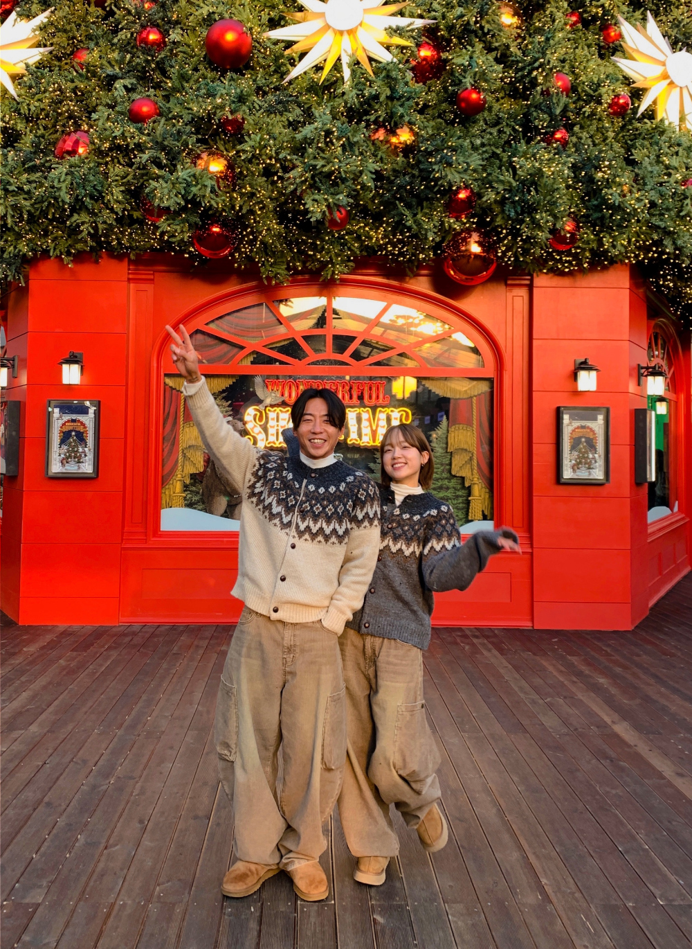 카디건 모델 착용 이미지-S1L66