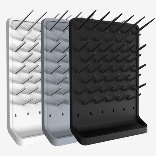 초자건조대 페그보드 드립랙 실험실 건조대 선반 KD8