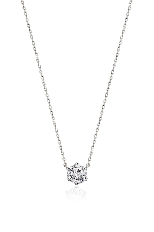 PS109 1ct Moissanite NECKLACE 모이사나이트 1캐럿 목걸이