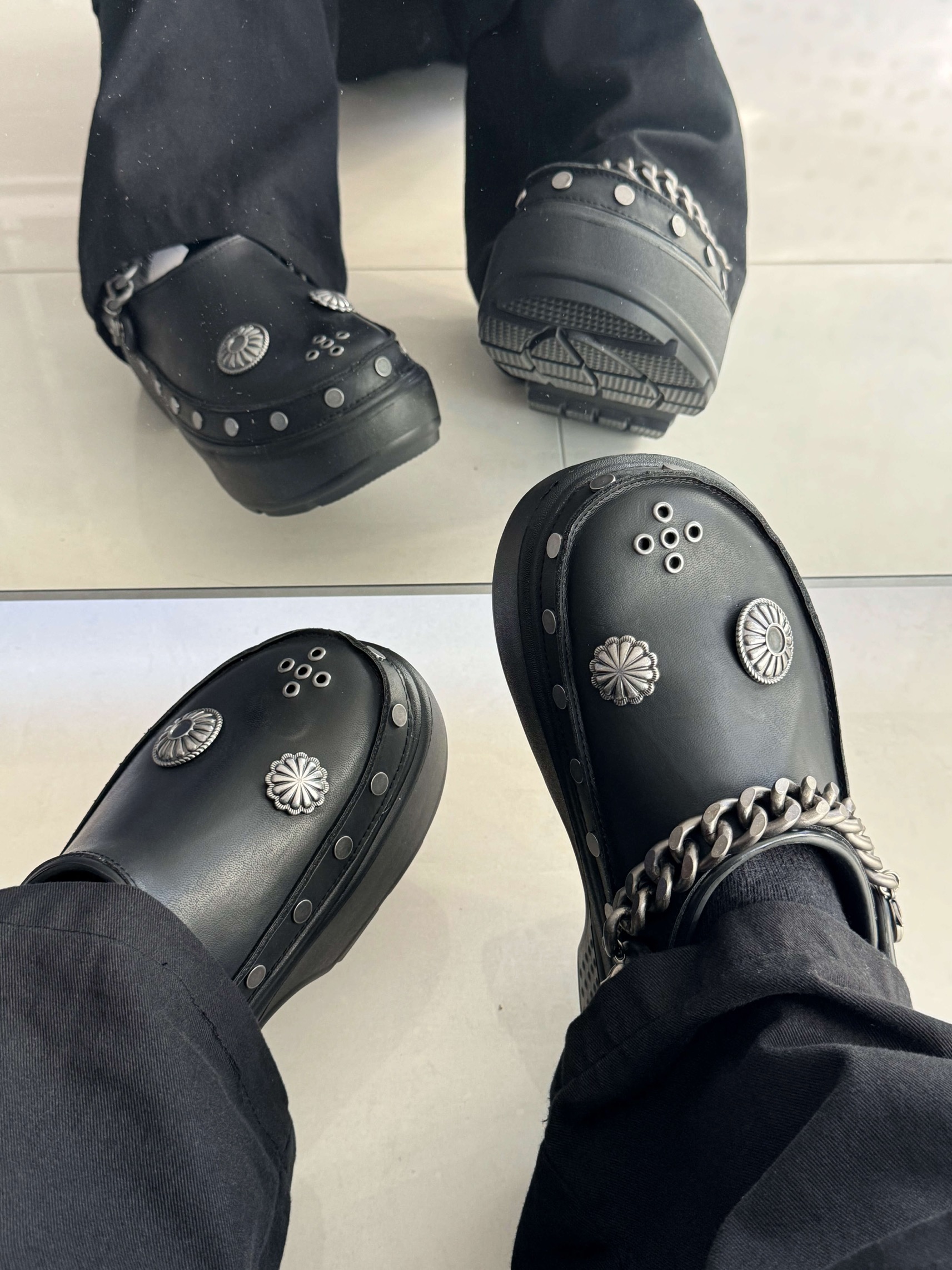 stomp embellished clog - AAO_