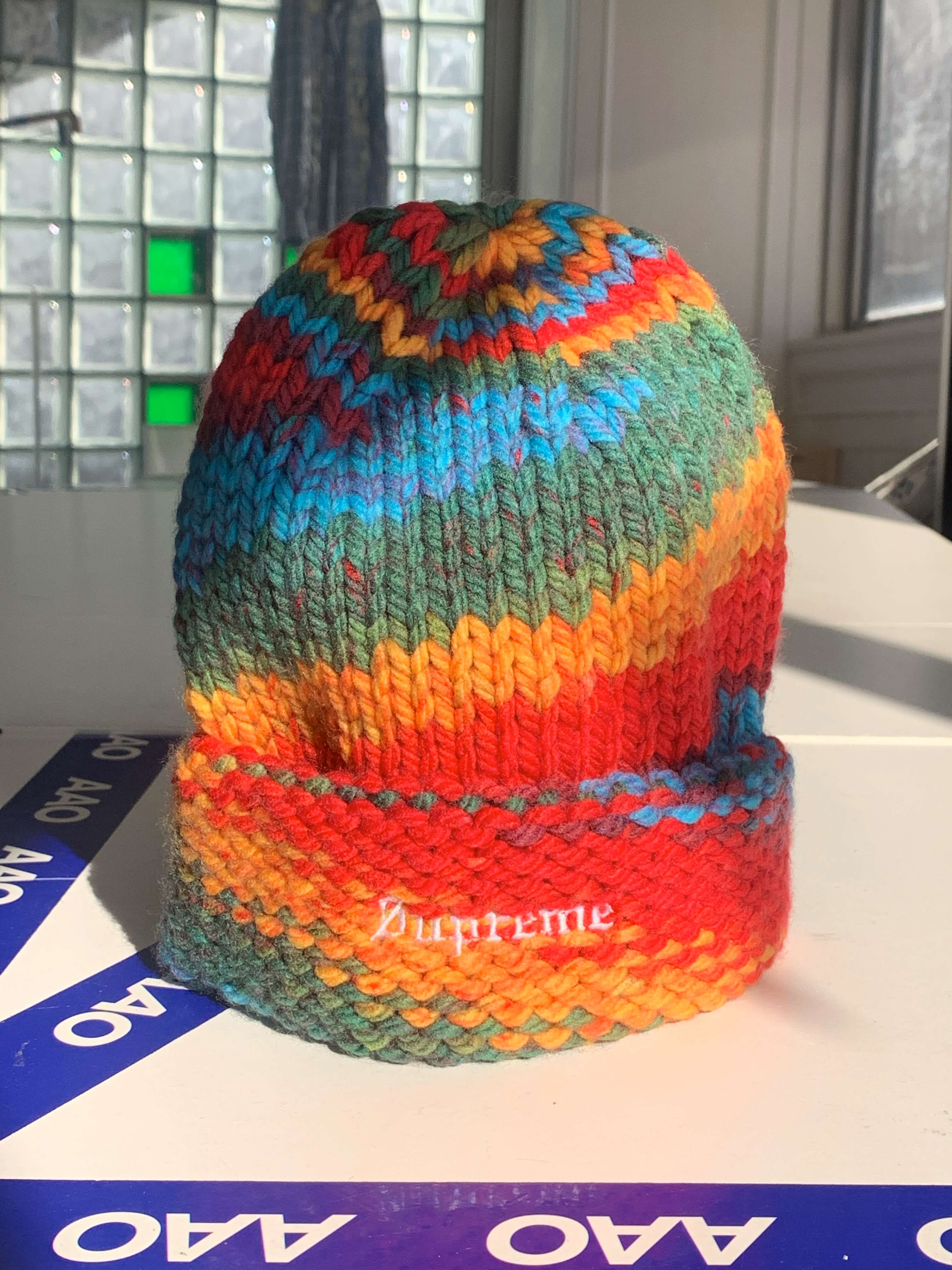 Supreme Gradient Spacedye Beanie ビーニー Supreme Gradient Spacedye Beanie Multicolor - SS24 - US