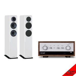 LEAK Stereo 130 월넛 + Wharfedale D330 화이트