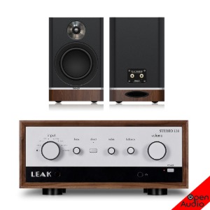 LEAK Stereo 130 월넛 + TANNOY Platinum B6 버건디블랙