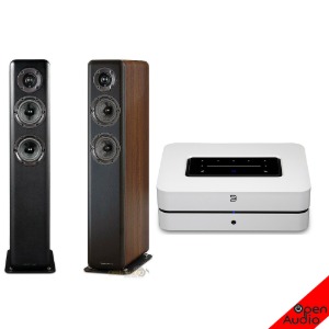 Bluesound [블루사운드] POWERNODE 3세대 + Wharfedale D330 월넛