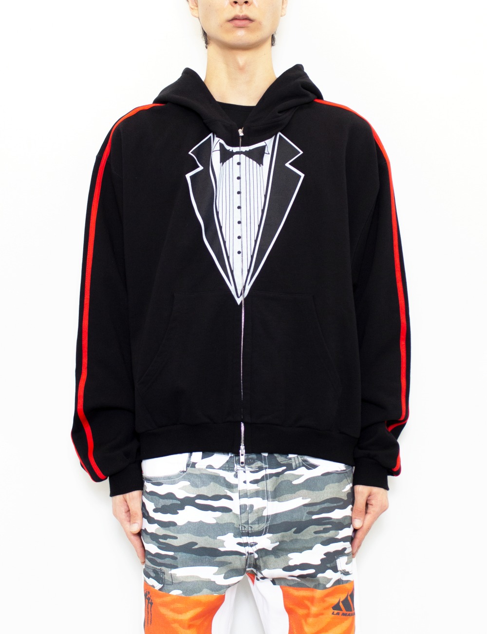 SUITS HOODIE_BLACK