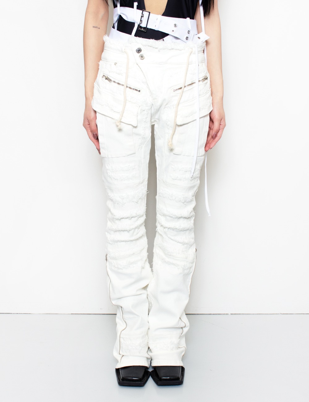 CARGO DENIM_WHITE