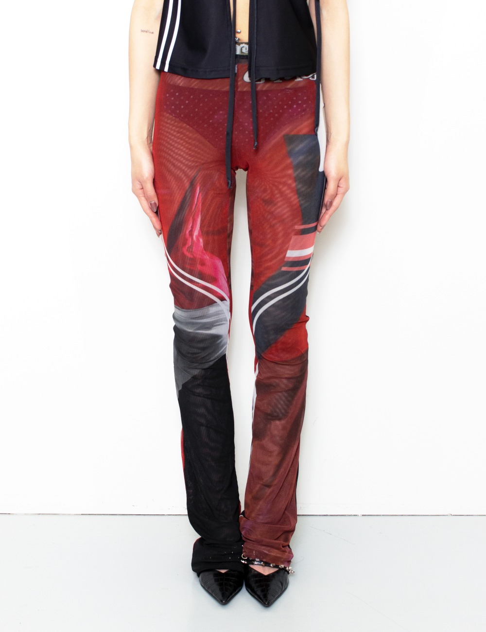 MESH PANTS_RED