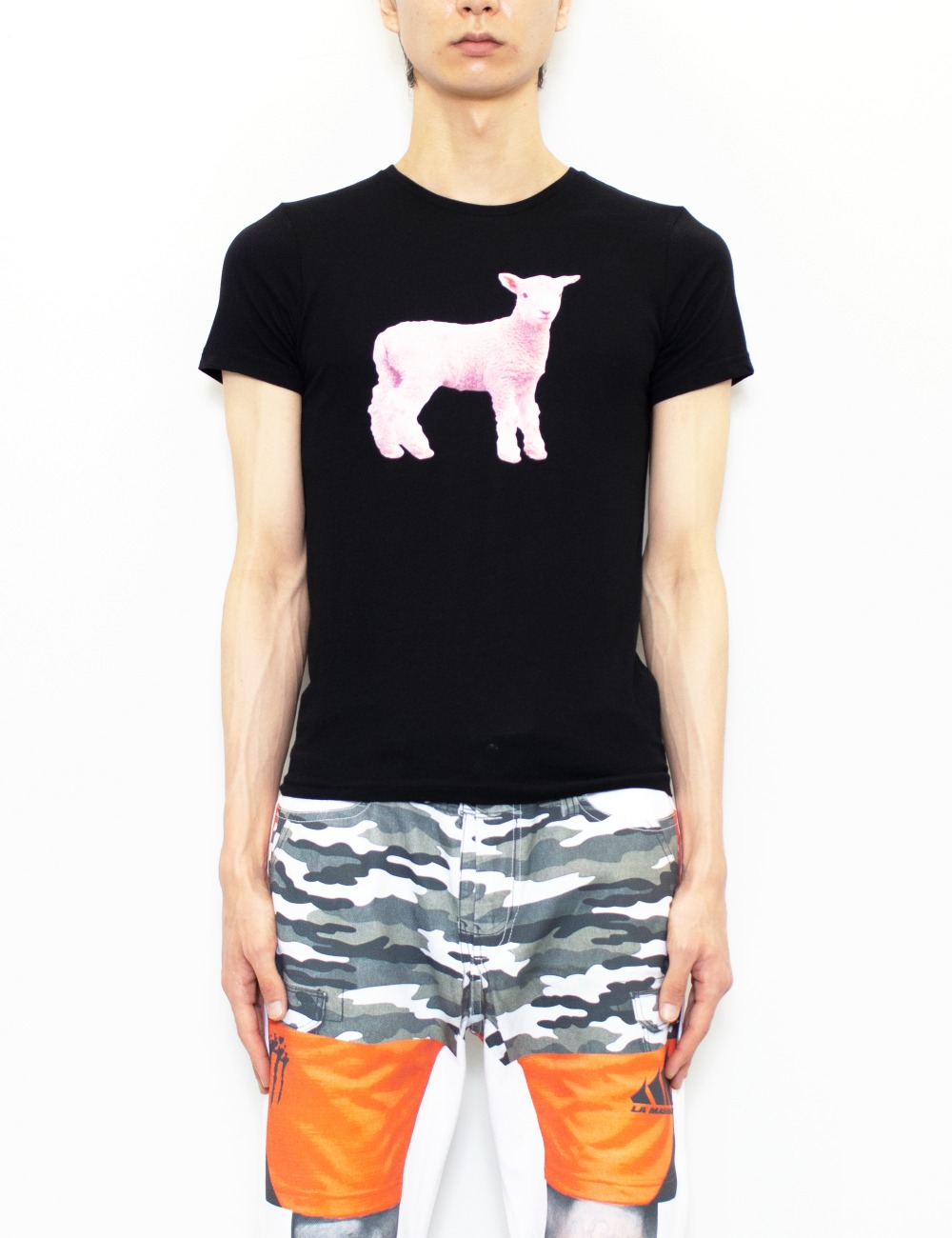 LAMB BABY TEE_BLACK