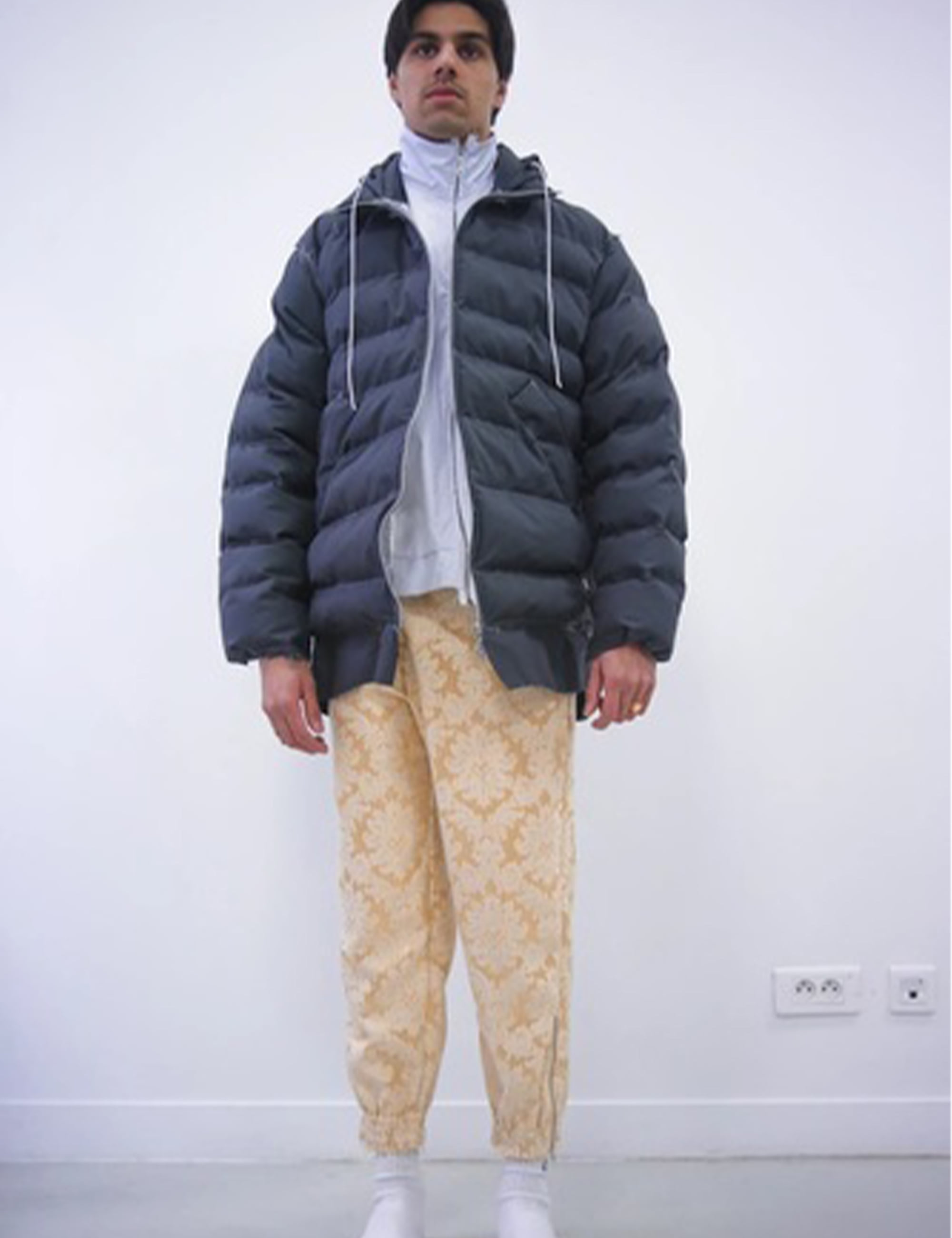 PUFFER JACKET_GRAY