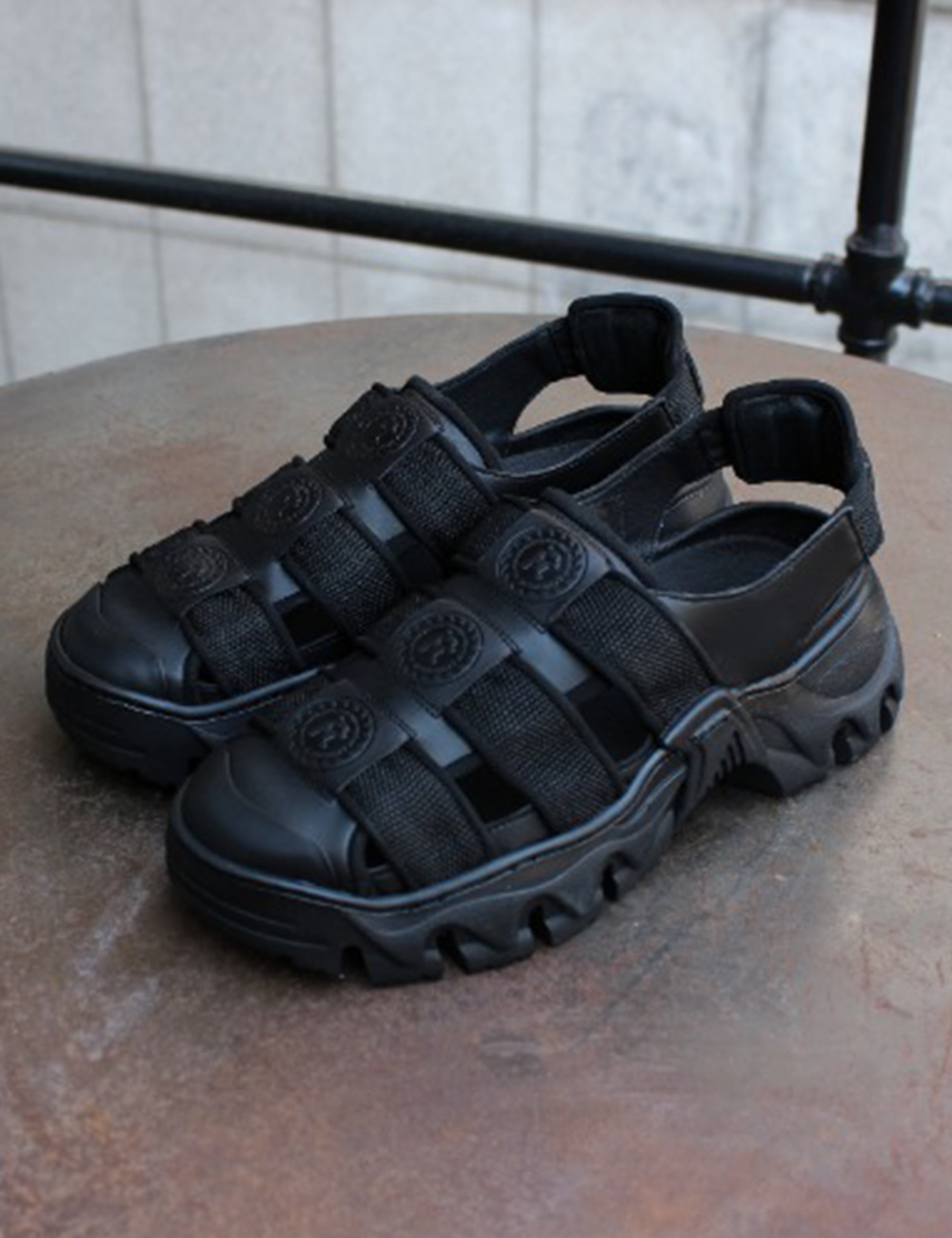 BOCCACCIO CHUNKY SANDAL M_BLACK