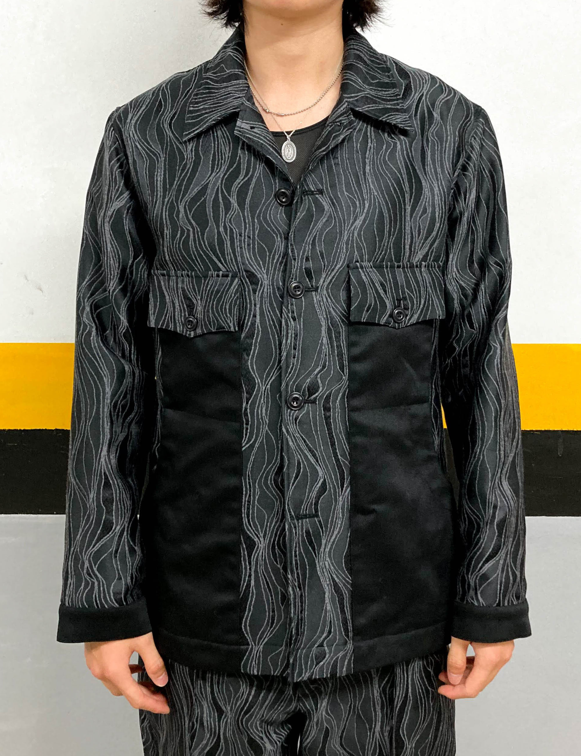 70&#039;S SHIRT JACKET_BLACK