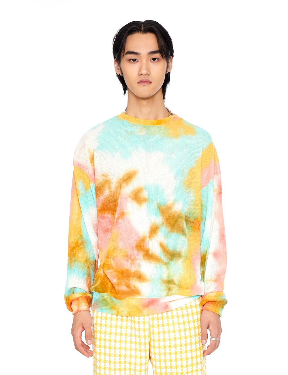 TIE-DYE LONG SLEEVE_GREEN