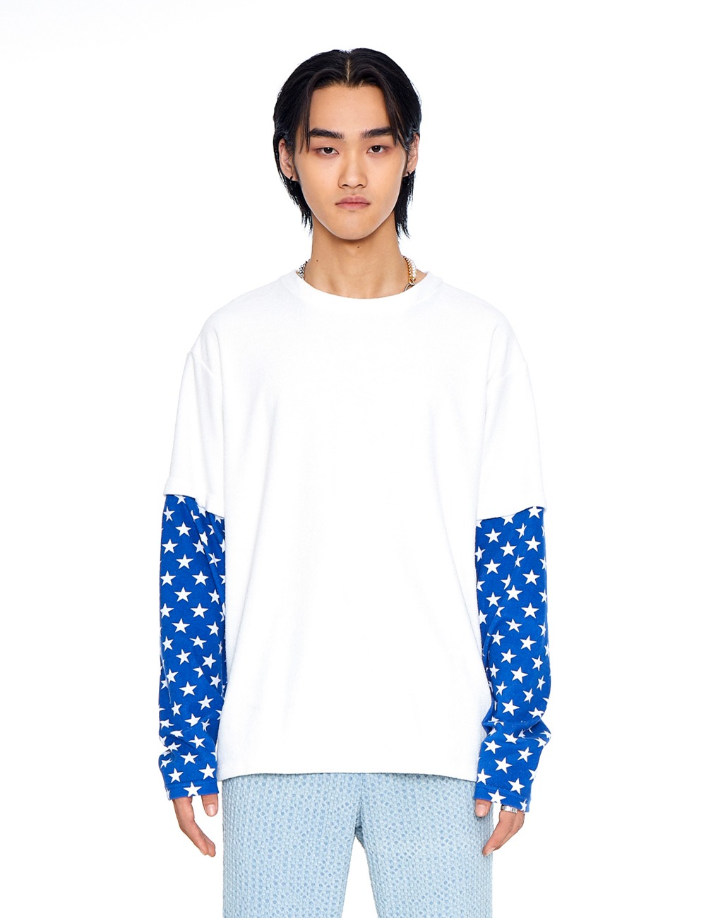 LAYERED L/S_BLUE STAR