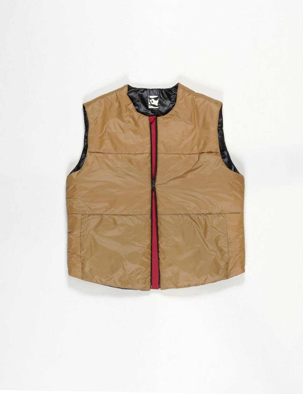 DELIVERED INSULATION VEST_BROWN