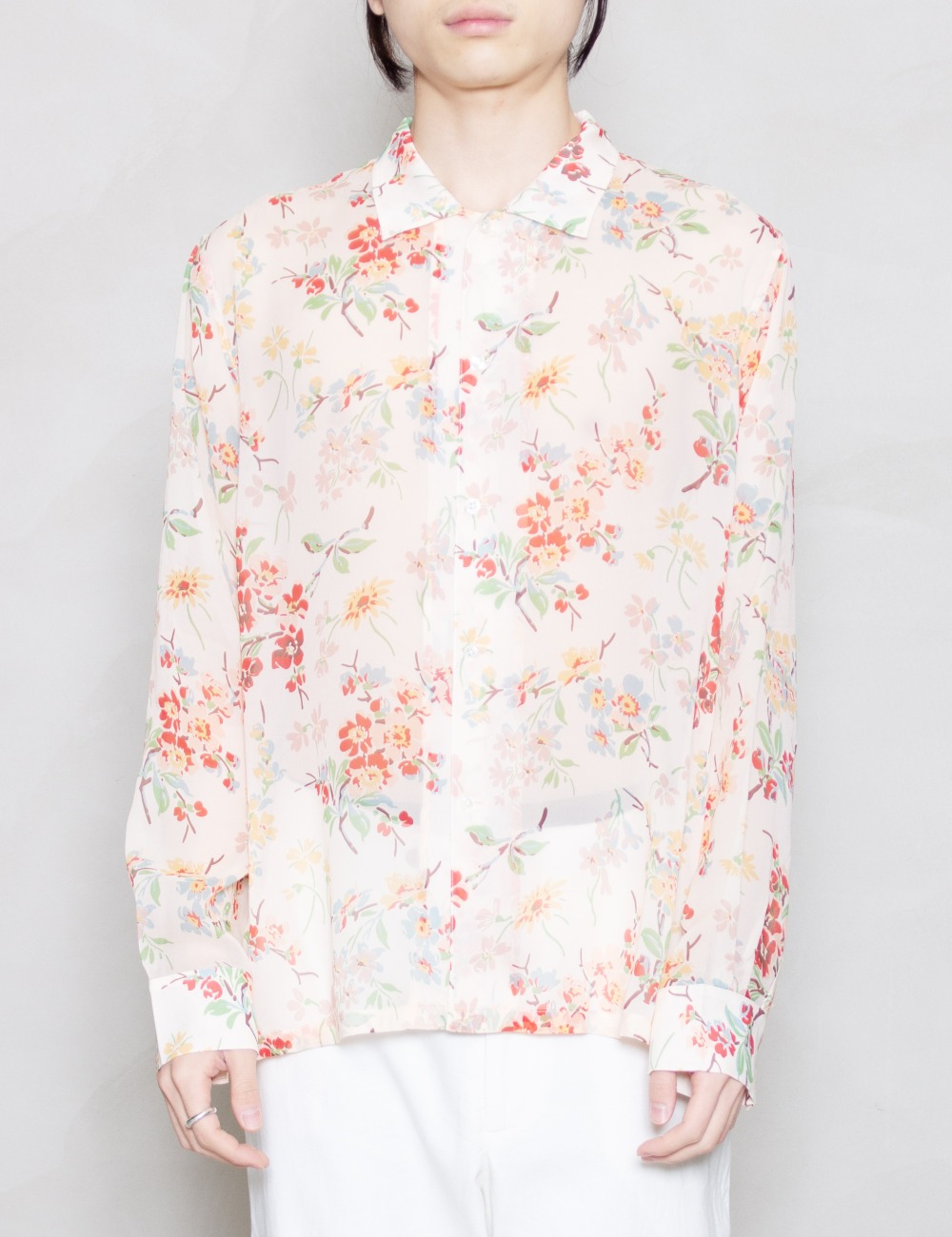 FLOWERING CRABAPPLE LS SHIRT_MULTI