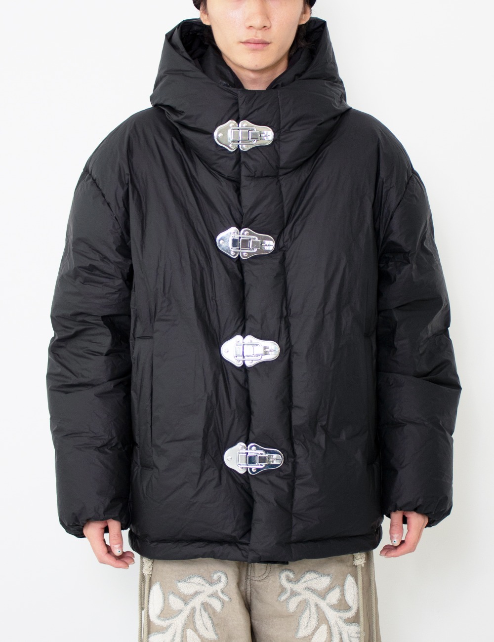 LATCH DOWN JACKET_BLACK