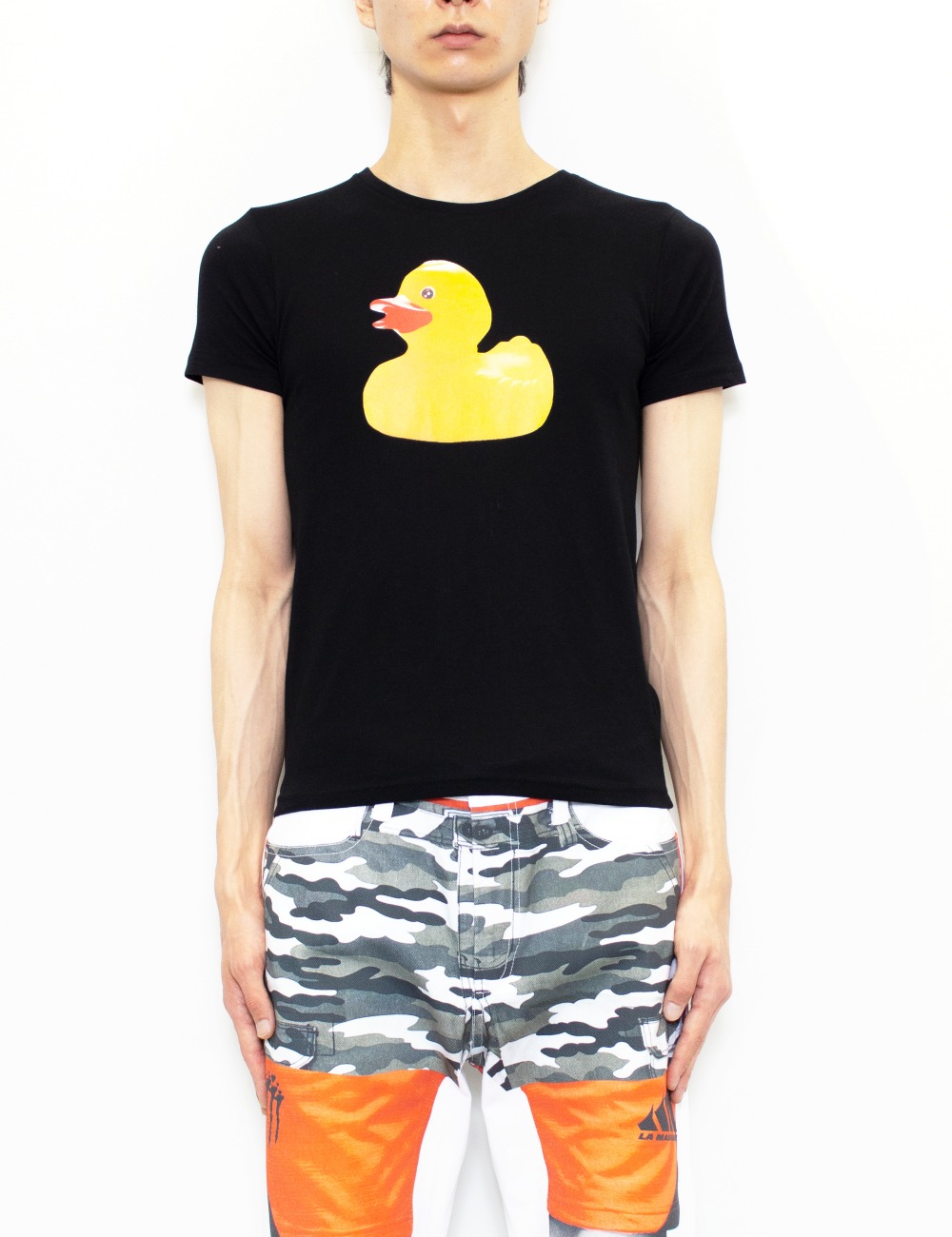 DUCK BABY TEE_BLACK