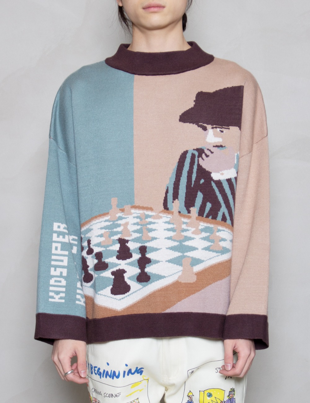 CHESS SWEATER_MULTI