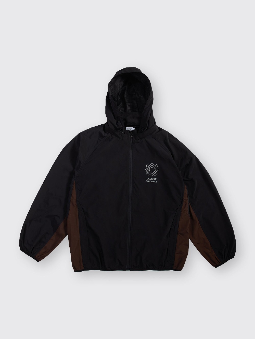 CHRISTIAN JACKET_BLACK/BROWN