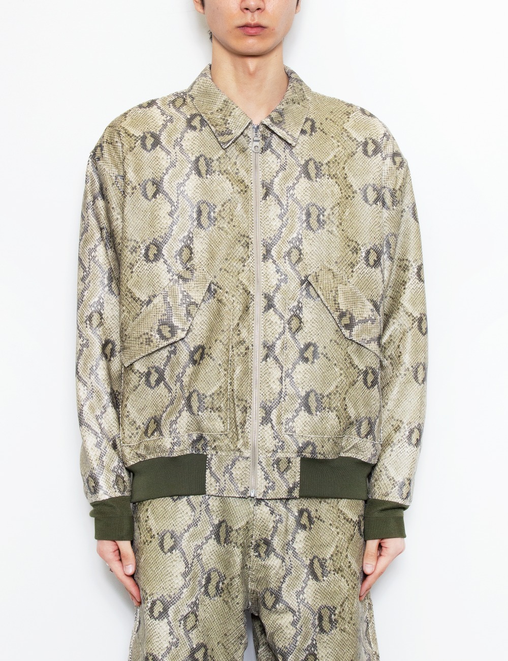 RATTLE FLIGHT JACKET_GREEN