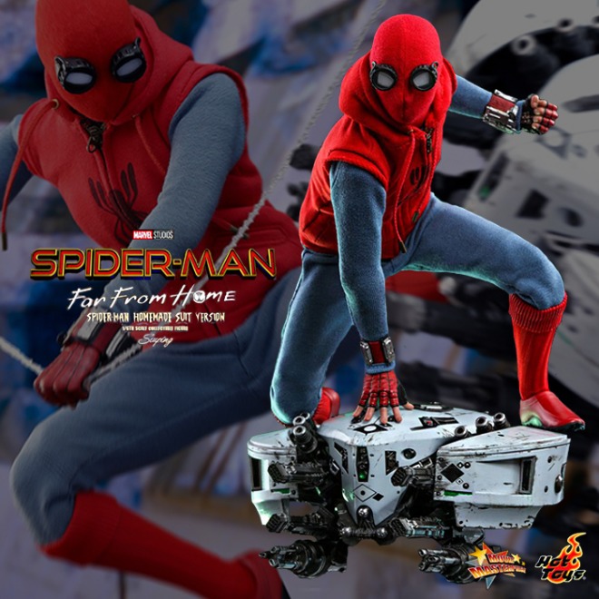 [입고완료]핫토이 MMS552 스파이더맨 홈메이드슈트 파프롬홈 Spider-Man: Far From Home - Spider-Man (Homemade Suit)
