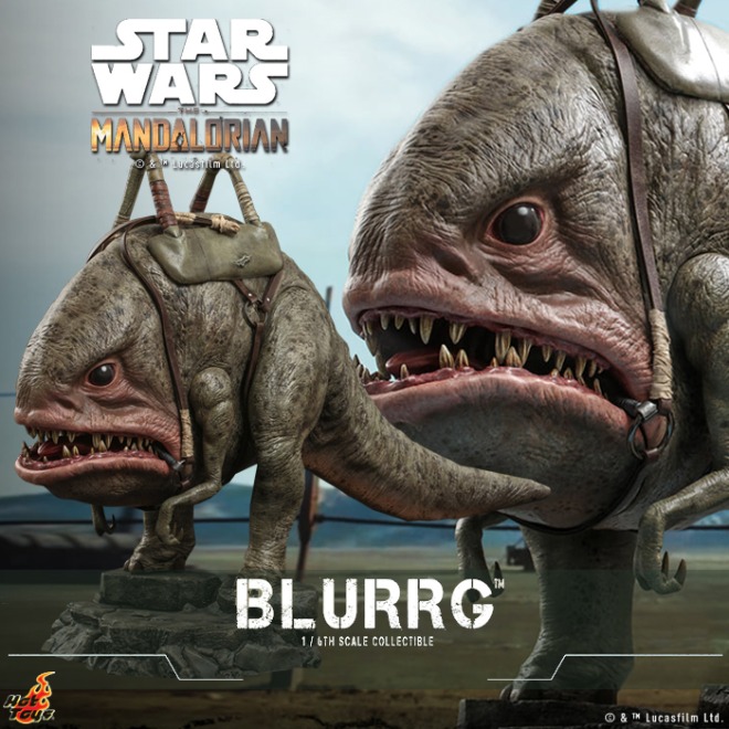 [입고완료]핫토이 TMS045 1/6 스타워즈:더 만달로리안 블러그 Star Wars: The Mandalorian™ - 1/6th scale Blurrg™ Collectible