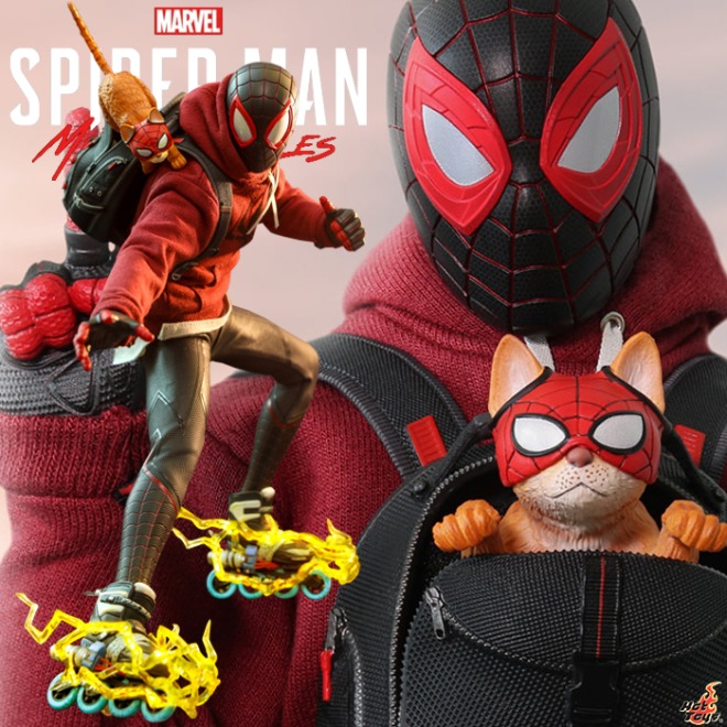 [입고완료]핫토이 VGM50 1/6 스파이더맨 마일스 모랄레스(캣슈트) Hot Toys VGM50 Marvel&#039;s Spider-Man: Miles Morales(Bodega Cat Suit)