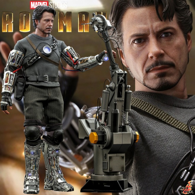 [입고완료]핫토이 MMS582 토니 스타크 (메카 테스트 버전) 디럭스 버전 (Hot Toys MMS582 Tony Stark (Mech Test Version) Deluxe Version