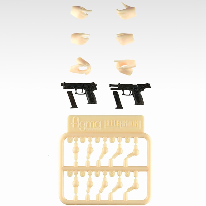 [입고완료] 토미텍 LAOP12: 피그마 총기 핸드 2 - 핸드건 세트 리틀 아머리 - 굿스마일 총판 직영샵