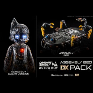 [입고완료]블리츠웨이 아스트로보이 아톰-2 클리어버전 + 조립대베이스 합본팩 Astro Boy Assembly Bed DX Pack (Clear ver. + Assembly Bed Pack)